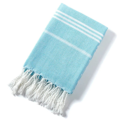 Resort Stripe Beach Towel - Turkish Cotton Quick - Dry for Pool & Cabana Use - Turkish Cotton Beach Towels - Hurbane Home