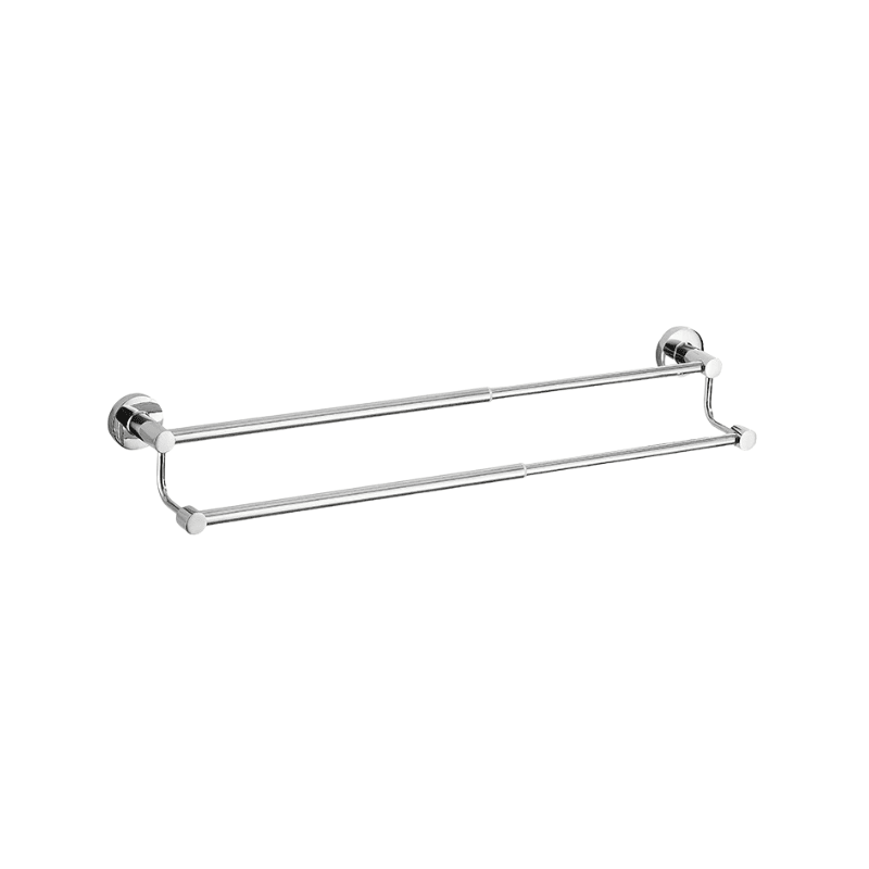 Retractable Towel Bar - Space - Saving Dual Rack with Slide - Out Design for Easy Storage - dual towel rack - Hurbane Home