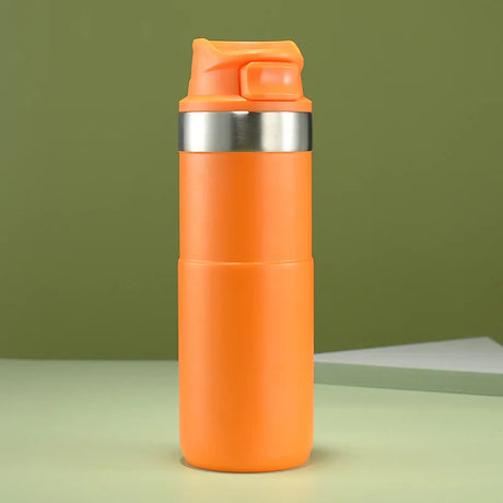 Reusable steel sports bottle for eco-friendly hydration