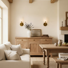 Ribbed glass tube farmhouse wall sconce supplementary product view 17