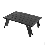 Roll Top Camping Table - Portable Aluminum Folding for Outdoor Activities - Outdoor Folding Table - Hurbane Home