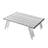 Roll Top Camping Table - Portable Aluminum Folding for Outdoor Activities - Outdoor Folding Table - Hurbane Home