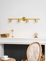 Rotatable brass spotlight bar for wall or ceiling further product image 4