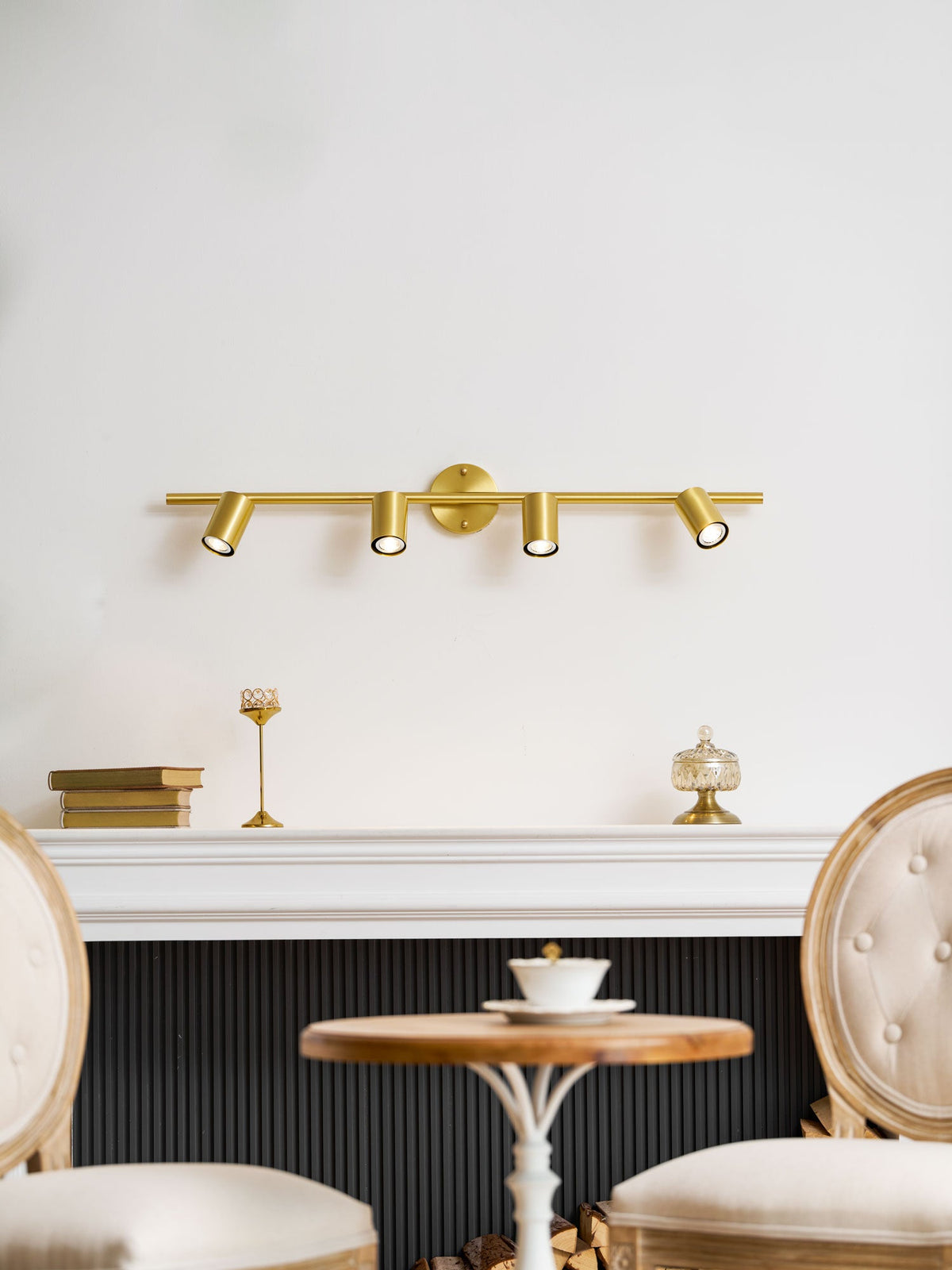 Rotatable brass spotlight bar for wall or ceiling additional product view 6