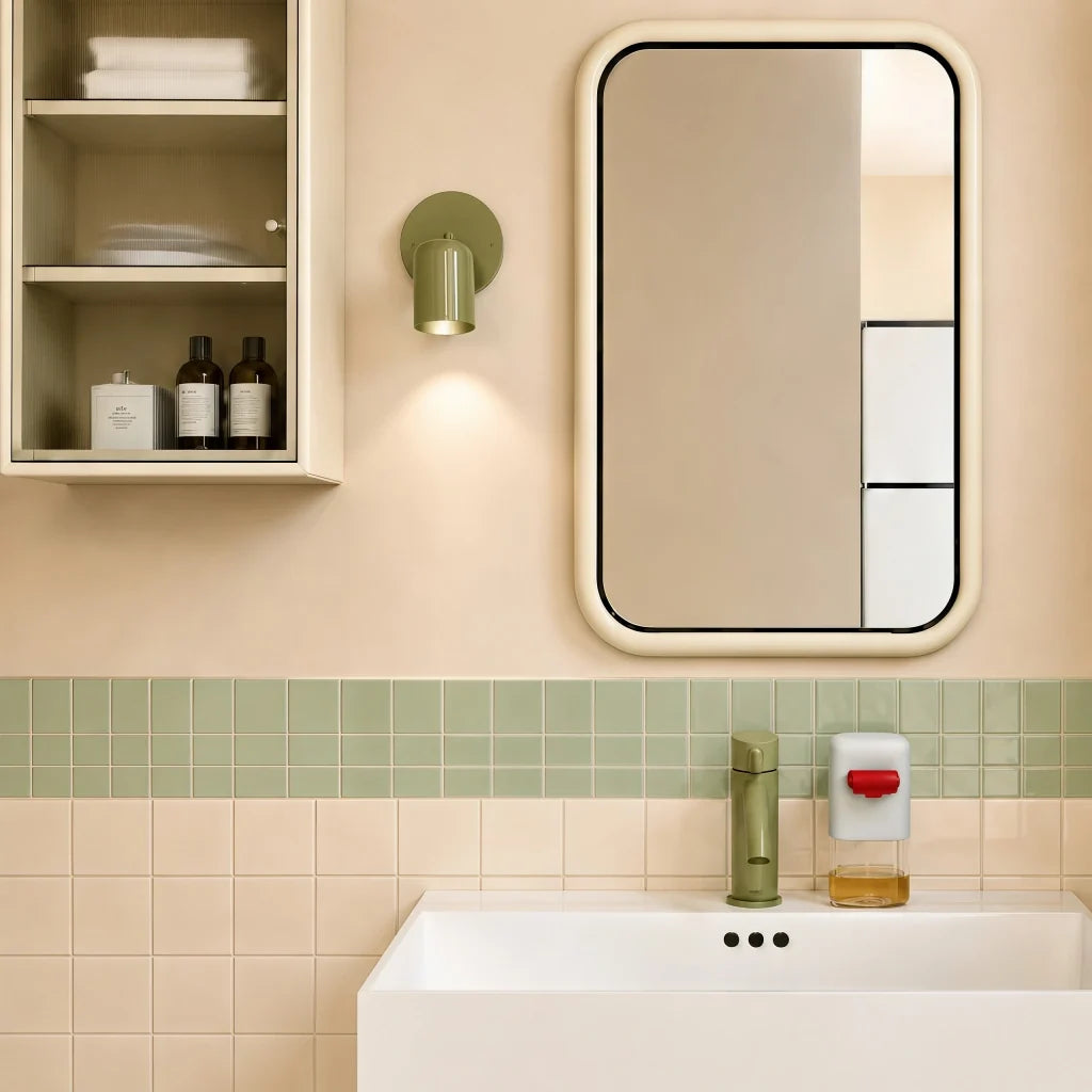 Rotatable shade angled downward to direct focused LED light for reading