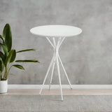 Round Bar Table - Elegant Wooden Stand for Stylish Home Entertaining - round bar table - Hurbane Home
