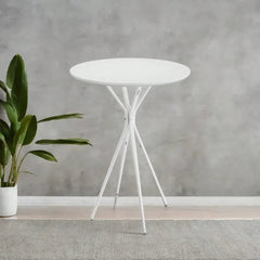 Round Bar Table - Elegant Wooden Stand for Stylish Home Entertaining - round bar table - Hurbane Home