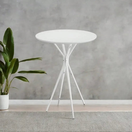 Round Bar Table - Elegant Wooden Stand for Stylish Home Entertaining - round bar table - Hurbane Home