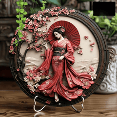 Round Metal Wall Art - Elegant Decor for Modern Home Interiors - Hurbane Home