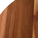 Round Wood Cutting Board – Resin Reinforced Hardwood Kitchen Block - Wood Cutting Boards - Hurbane Home