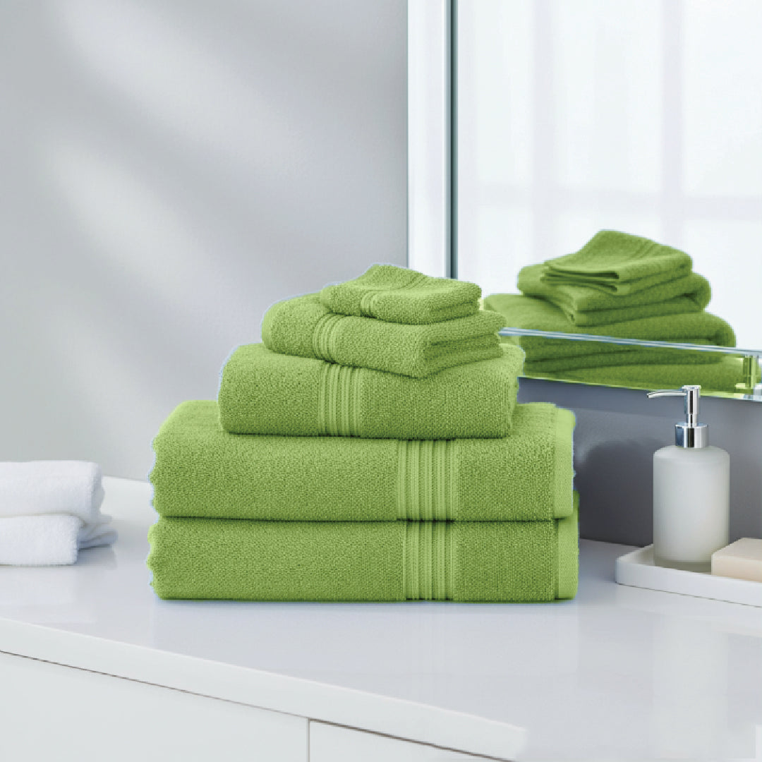 Premium Bath Towel Sets – 100% Egyptian Cotton, 550 GSM, 4 and 8-Piece Sets