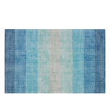 Scandinavian style area rug with subtle color blending