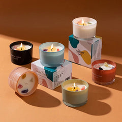 Scented Wax Candles - Decorative Soybean Aroma for Relaxing Ambiance - Hurbane Home