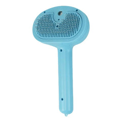 Self - Cleaning Electric Pet Grooming Brush Steam Spray Hair Remover - Hurbane Home