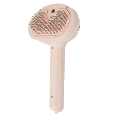 Self - Cleaning Electric Pet Grooming Brush Steam Spray Hair Remover - Hurbane Home