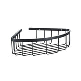 Shower Rack Organizer - Black Corner Caddy for Bathroom Storage & Organization - Metal Shower Caddy Hanging - Hurbane Home