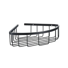 Shower Rack Organizer - Black Corner Caddy for Bathroom Storage & Organization - Metal Shower Caddy Hanging - Hurbane Home