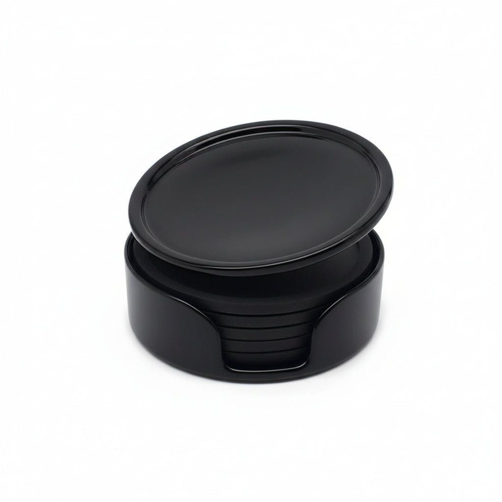 Silicone Drink Coasters Set - Non - Slip, Heat Resistant, Protects Surfaces - Silicone Drink Coaster - Hurbane Home
