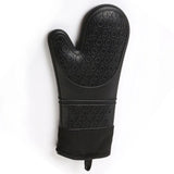 Silicone Oven Gloves – Extra - Long Heat Resistant Non - Slip Kitchen Protection - Silicon Oven Mitts - Hurbane Home