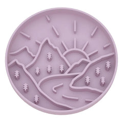 Silicone Slow Feed Dog Bowl - Non - Slip Chew - Resistant Feeder - Slow Feeder Pet Bowl - Hurbane Home