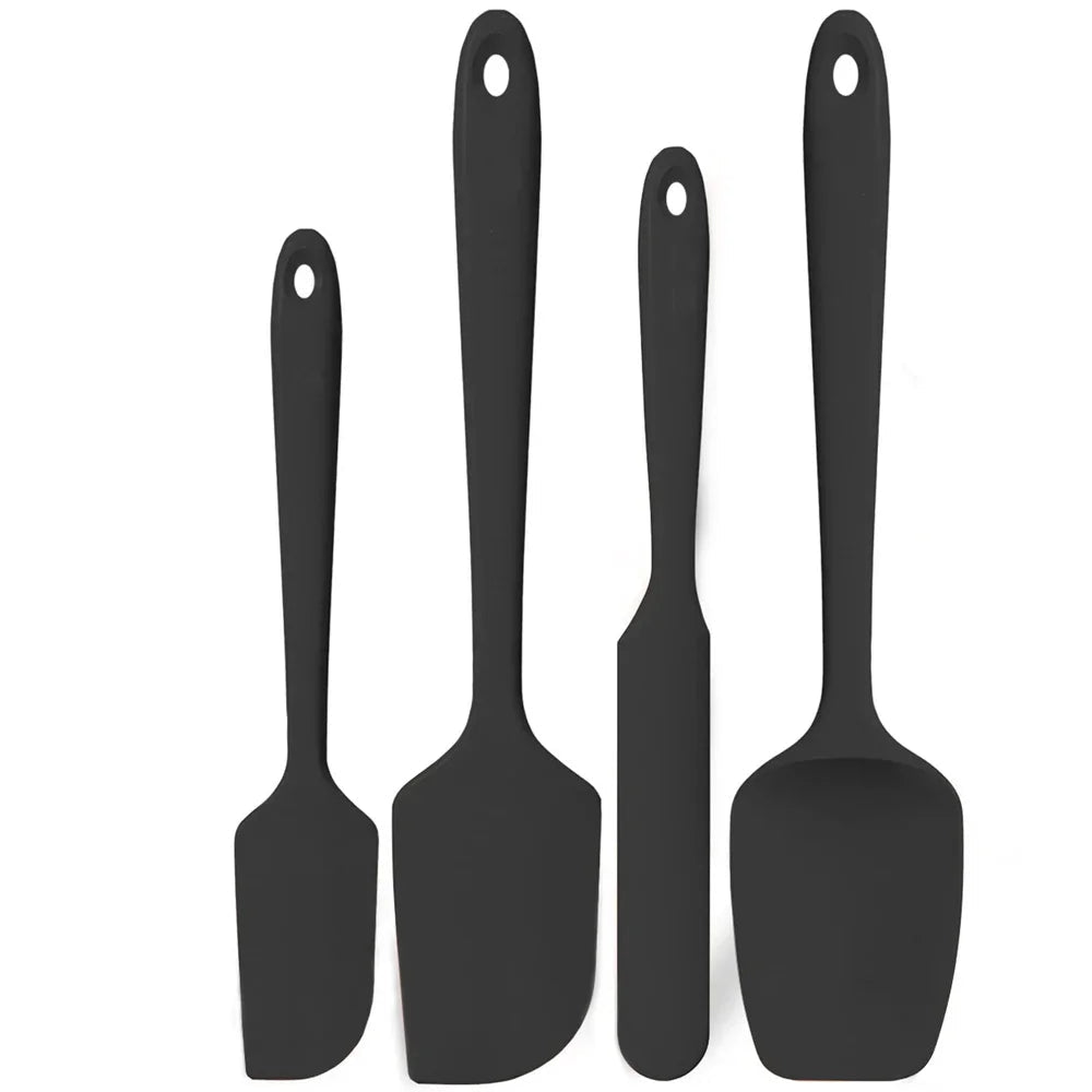 Silicone Spatula Set – Heat Resistant Nonstick Baking Cooking Tools - Silicone Spatula - Hurbane Home