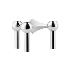 Silver Candle Holder Centerpieces – Elegant Metal Set for Home Decor - metal candle holder - Hurbane Home