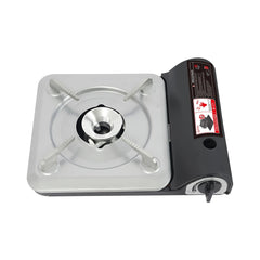 Single Propane Stove - Portable Outdoor Cooking with Adjustable Heat Control - Camping Gas Stove - Hurbane Home