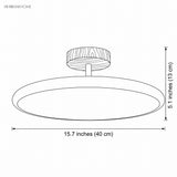 Adjustable Circular Ceiling Lamp