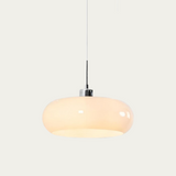 Bauhaus Kieran Glass Pendant Light Iron 1-Light