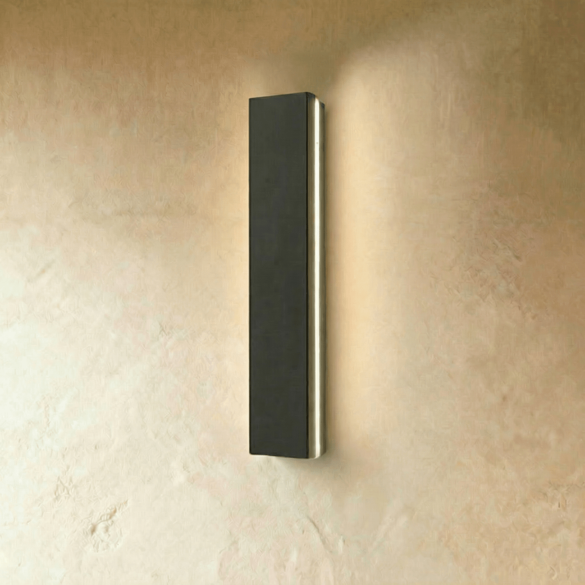 Slim linear LED exterior wall sconce further product image 4