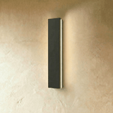 Slim linear LED exterior wall sconce further product image 4