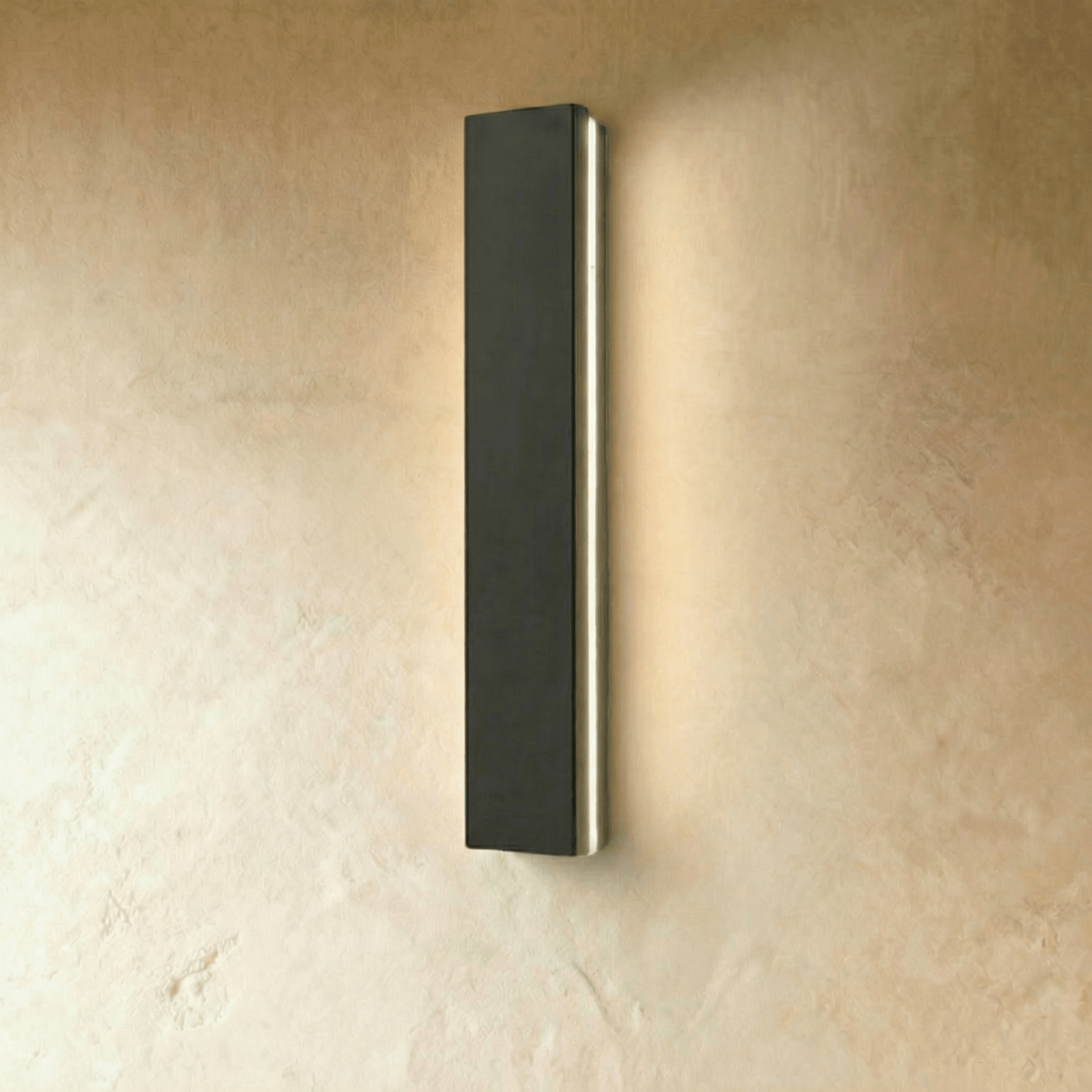 Slim linear LED exterior wall sconce supplementary product view 5