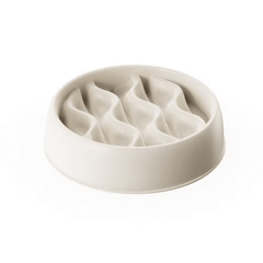 Slow Feeder Cat Bowl - Dual Dish Anti Splash PP Design - Slow Feeder Pet Bowl - Hurbane Home