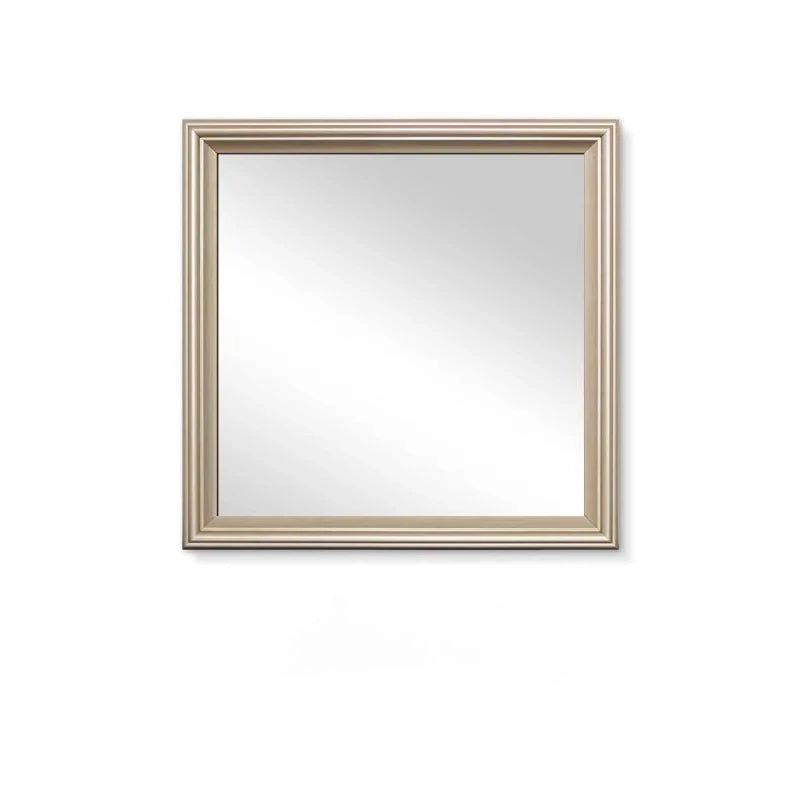 Small Square Framed Mirror - Elegant Decorative Wall Mirror for Lounges - Lounge Wall Mirrors - Hurbane Home