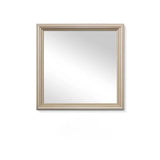Small Square Framed Mirror - Elegant Decorative Wall Mirror for Lounges - Lounge Wall Mirrors - Hurbane Home