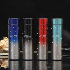Smart Stainless Steel Thermal Bottle 500ml Temperature Display - Hurbane Home
