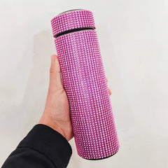Smart Thermos Cup 304 Stainless Vacuum Flask 500ml - Hurbane Home