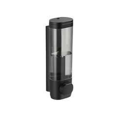 Soap Dispenser Wall Mount No Drill - Easy Install Shower Bathroom Solution - wall mounted Soap Dispenser - Hurbane Home