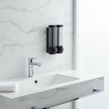Soap Dispenser Wall Mount No Drill - Easy Install Shower Bathroom Solution - wall mounted Soap Dispenser - Hurbane Home