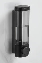Soap Dispenser Wall Mount No Drill - Easy Install Shower Bathroom Solution - wall mounted Soap Dispenser - Hurbane Home