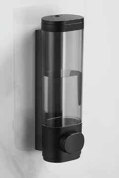 Soap Dispenser Wall Mount No Drill - Easy Install Shower Bathroom Solution - wall mounted Soap Dispenser - Hurbane Home