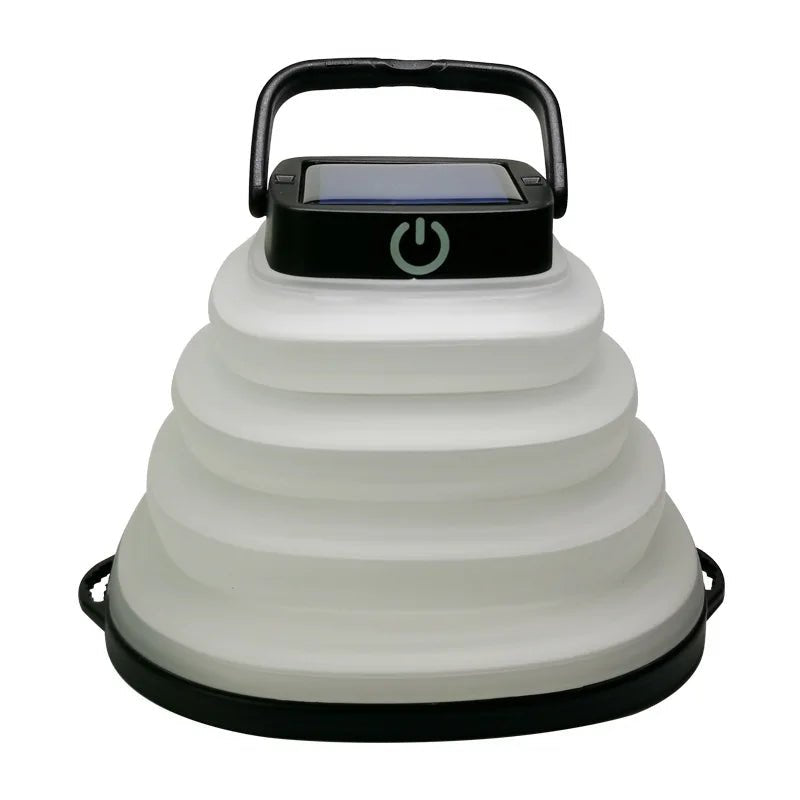 Solar Camping Lantern - Collapsible, Rechargeable LED Light for Outdoor Adventures - Solar Camping Lights - Hurbane Home