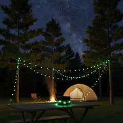 Solar Powered Camping Lamp - Portable LED Lights for Outdoor Adventures - Solar Camping Lights - Hurbane Home