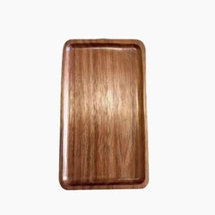 Solid Wood Serving Tray - Japanese - Style Tea, Snack and Fruit Platter - Hurbane Home