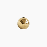 Spherical Vase – Gold Plated Ceramic Tabletop Flower Display Decor - Hurbane Home