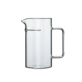 Square Glass Water Pitcher with Fruit Infuser for Fresh, Flavorful Beverages - Fruit Infusion pitcher - Hurbane Home