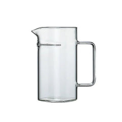 Square Glass Water Pitcher with Fruit Infuser for Fresh, Flavorful Beverages - Fruit Infusion pitcher - Hurbane Home