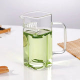 Square Glass Water Pitcher with Fruit Infuser for Fresh, Flavorful Beverages - Fruit Infusion pitcher - Hurbane Home