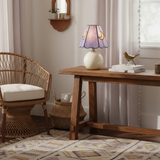 Stained glass table lamp with ceramic base supplementary product view 11