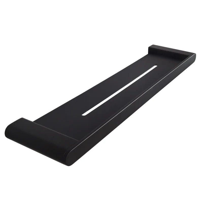 stainless steel shower shelf with towel bar